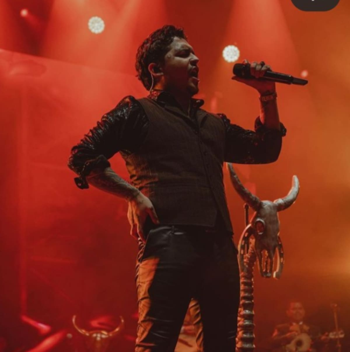 El público grita el nombre de Belinda en concierto de Christian Nodal - Créditos: Twitter