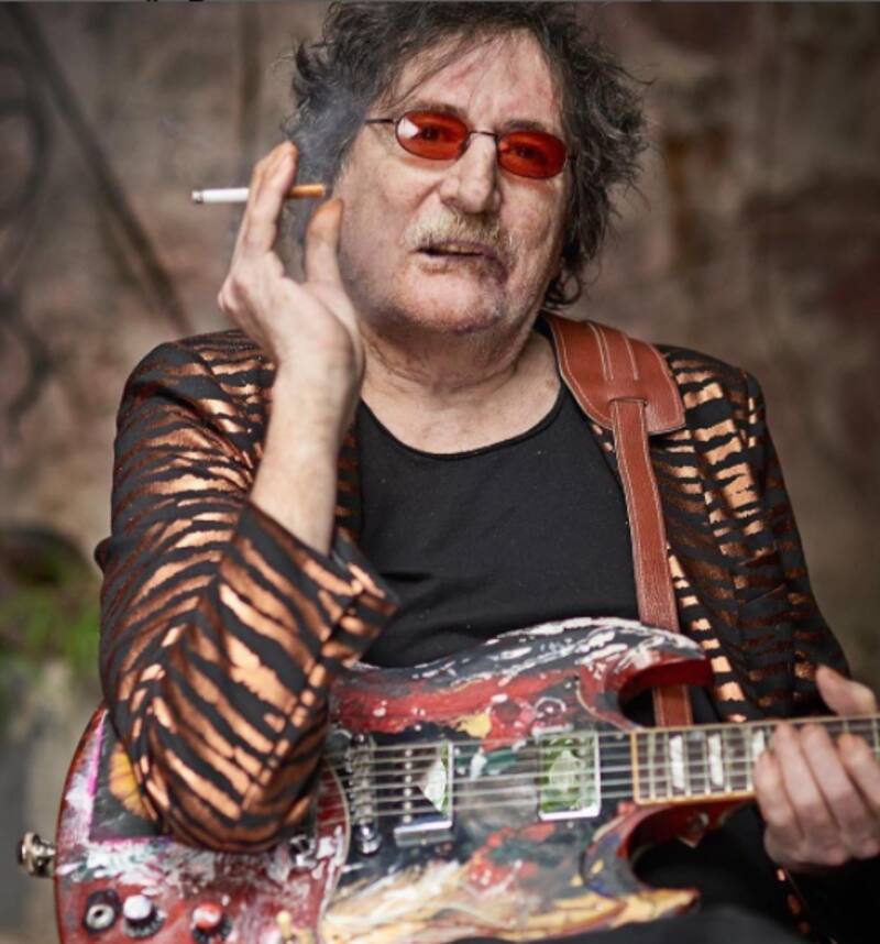 El rockero argentino sigue hospitalizado - Créditos: Instagram