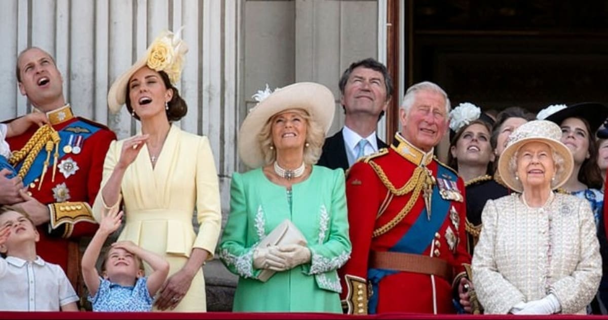 El último Trooping the Colour de la Reina Isabel II fue en 2019. - Créditos: Instagram