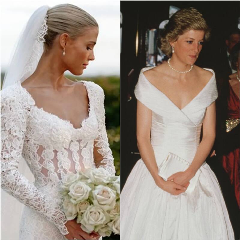 El vestido de Amelia Spencer y su fuerte conexión con Lady Di - Créditos: Instagram