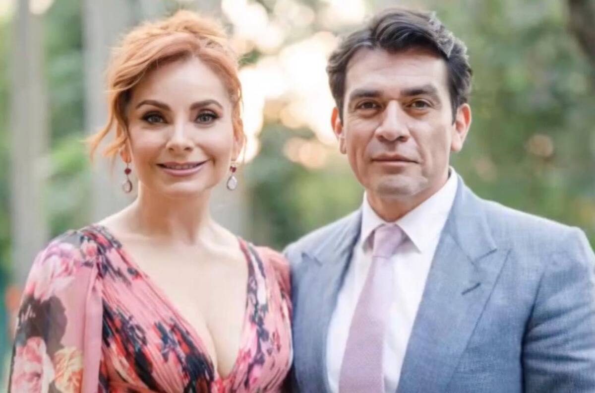 Elizabeth Álvarez luce distante de Jorge Salinas tras escándalo por infidelidad