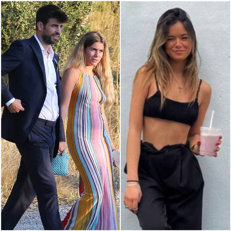 Ella sería la mujer con la que Piqué le es infiel a Clara Chia - Créditos: Especial