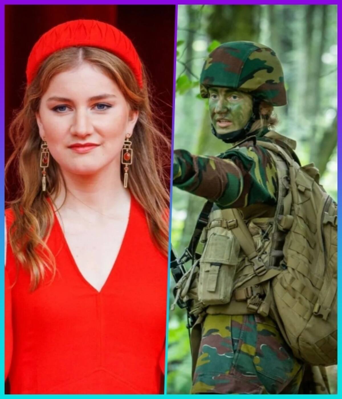 Ellas son las princesas que han dejado el glamour para usar un uniforme militar. - Créditos: Especial