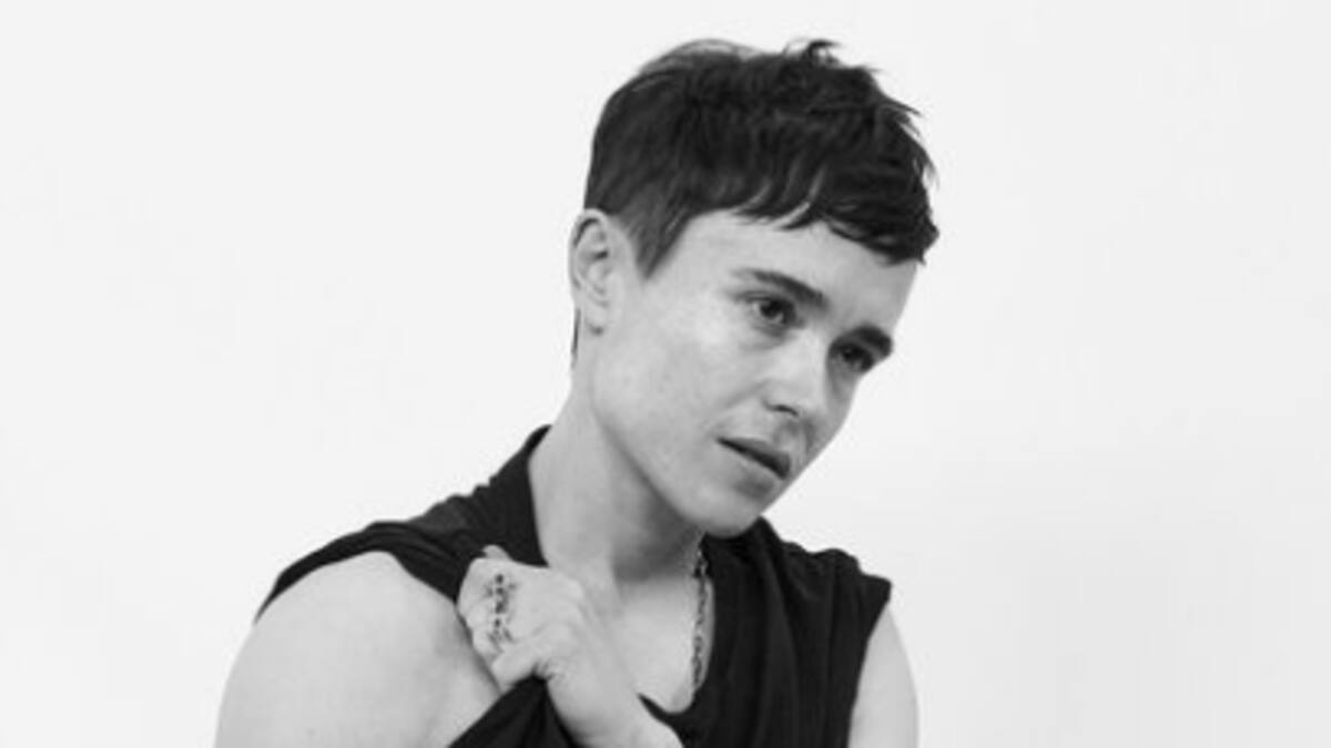 Elliot Page protagoniza portada de revista para honrar a la comunidad LGBT+ y presume de su cuerpo