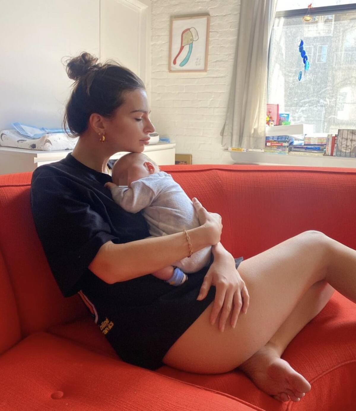 Emily Ratajkowski muestra cómo ha crecido su bebé y demuestra que le heredó su belleza - Créditos: Instagram