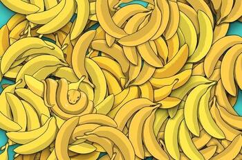 Reto visual: Encuentra la serpiente entre los plátanos