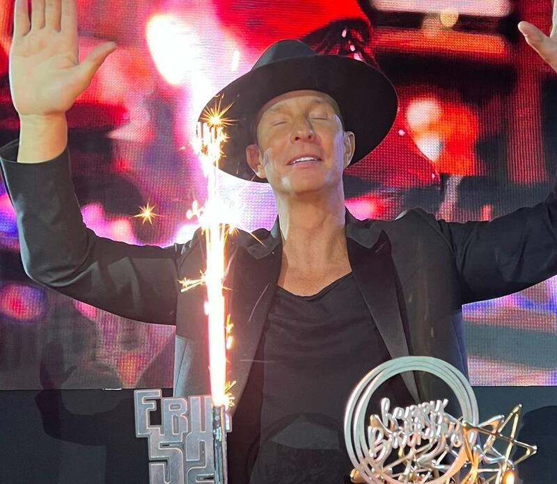 Erik Rubin aclaró los rumores sobre que anda con su compañero de conciertos - Créditos: Instagram