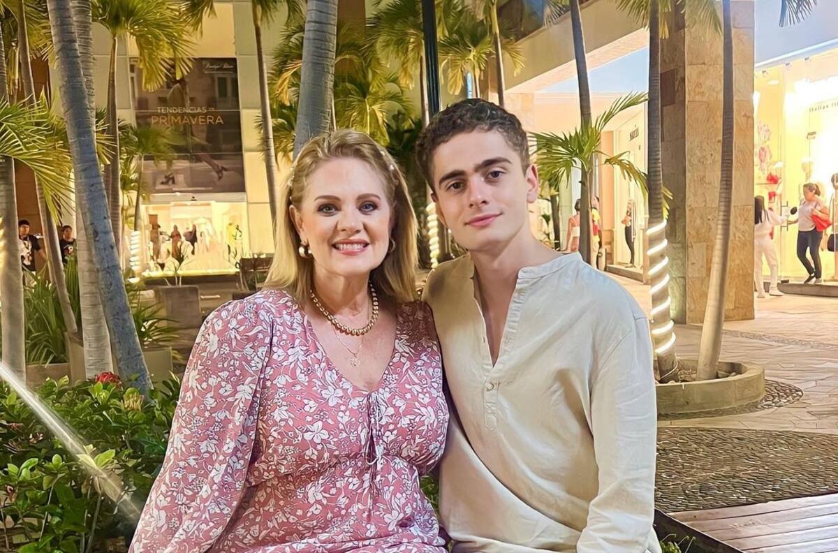 Erika Buenfil aclara si interfiere en la relación de su hijo Nicolás con su padre