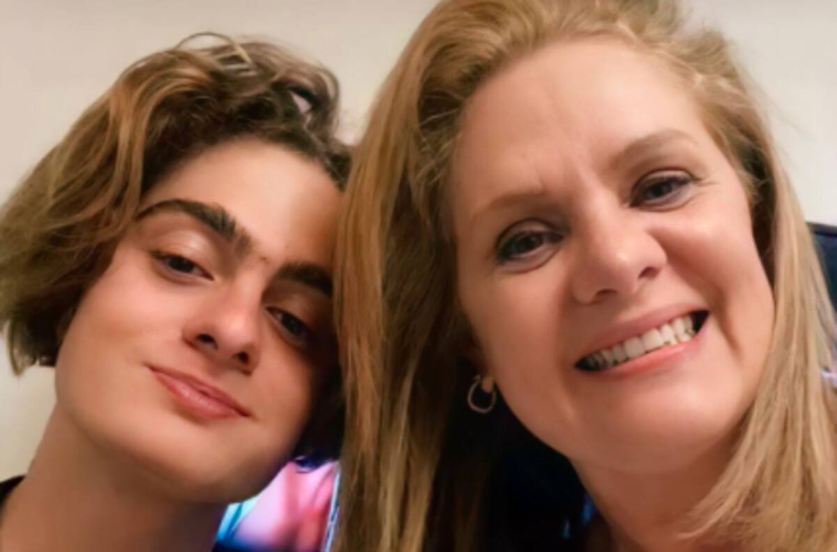 Hijo de Erika Buenfil coquetea con La Bebeshita y así reacciona la actriz