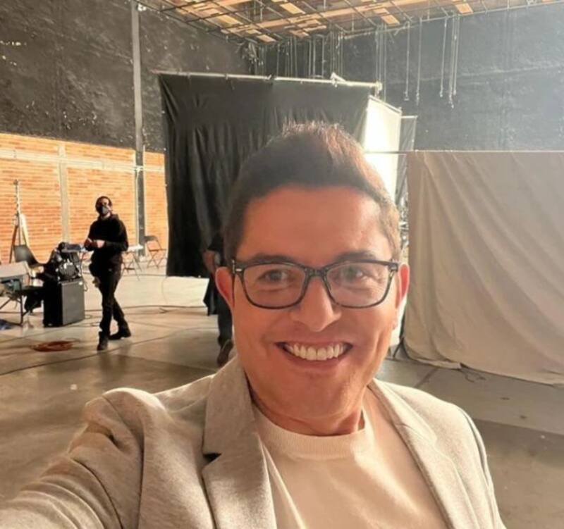 Ernesto Laguardia sufre accidente - Créditos: Instagram