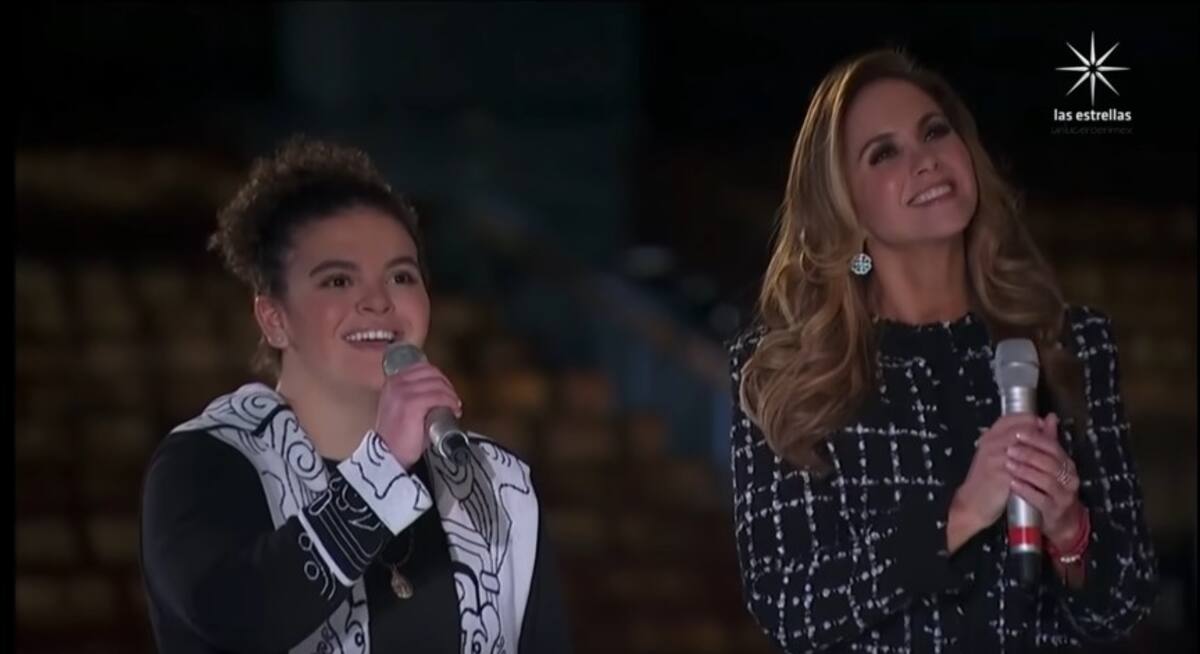 Es una tradición para Lucero cantarle a "La Virgen Morena" - Créditos: Especial