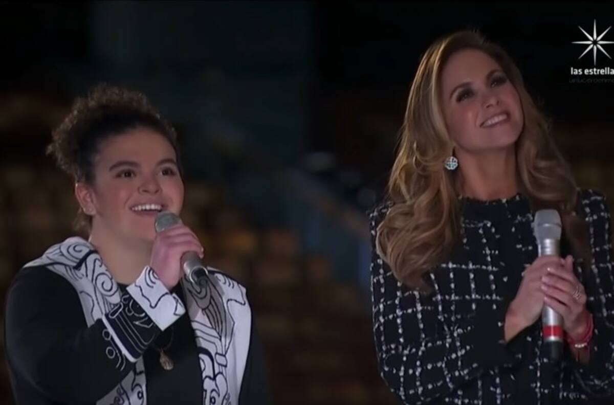 Lucero calienta motores para cantarle a la Virgen de Guadalupe ¿Estará Lucerito también?