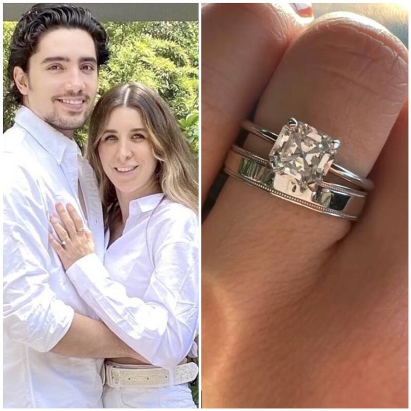 Esposa de Alex Fernández presume costosos anillos - Créditos: Especial