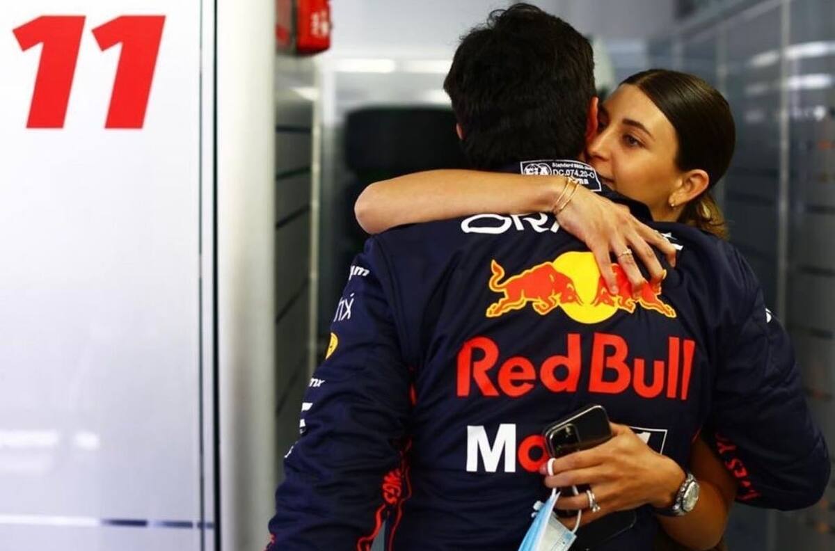La razón por la cual la esposa de Sergio “Checo” Pérez borró todas sus fotos de Instagram