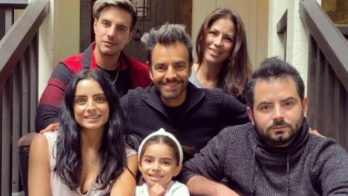 Eugenio Derbez se reencuentra con sus hijos tras un año de no verse
