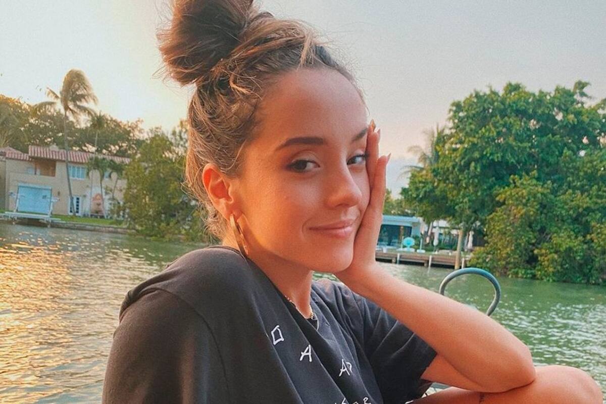 Evaluna estuvo a punto de caer del escenario - Créditos: Instagram