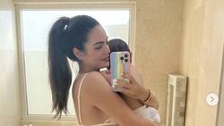 Ex Miss Universo mexicana muestra en lencería su figura de 35 semanas de embarazo