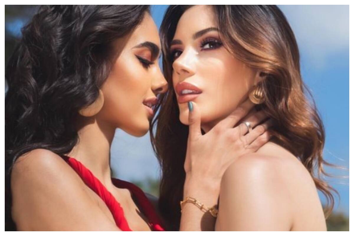 La puertorriqueña Fabiola Valentín y la argentina Mariana Varela fueron incluidas entre las top 50 más bellas de Latinoamérica. La pareja de modelos se casó en octubre pasado.