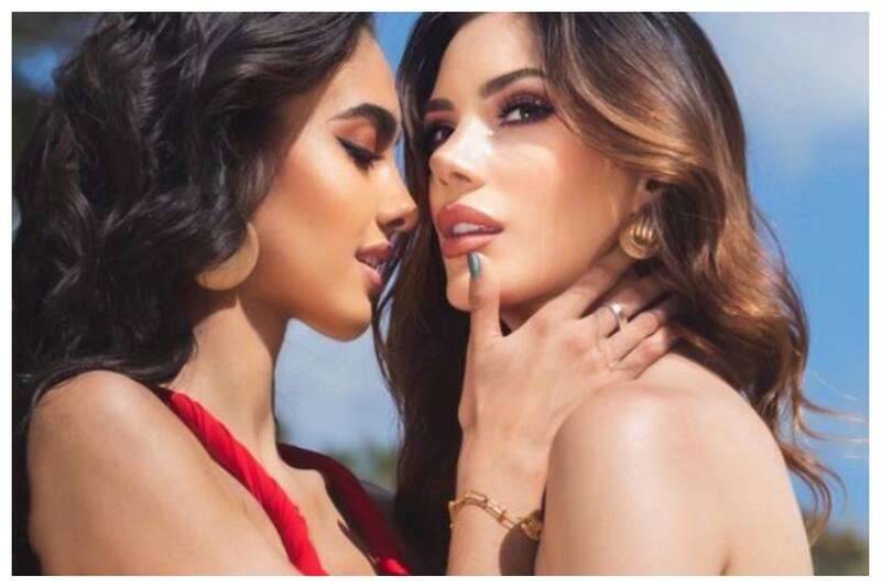 La puertorriqueña Fabiola Valentín y la argentina Mariana Varela fueron incluidas entre las top 50 más bellas de Latinoamérica. La pareja de modelos se casó en octubre pasado.