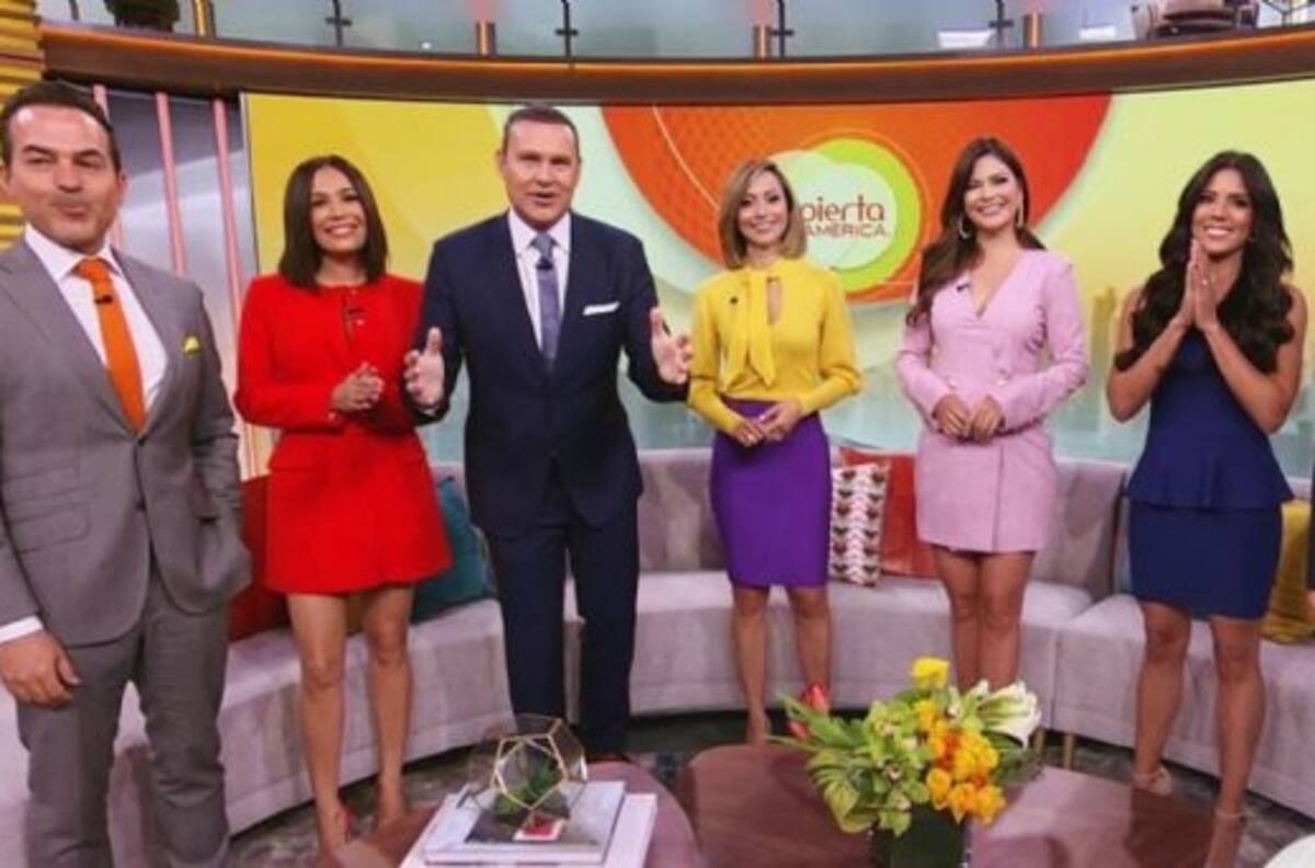 Famoso presentador llega a 'Despierta América' y afirma que es un sueño para él