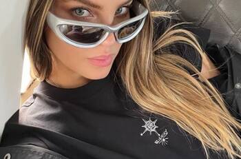 Filtran fotos de Belinda caracterizada como Paola Durante en serie de Paco Stanley