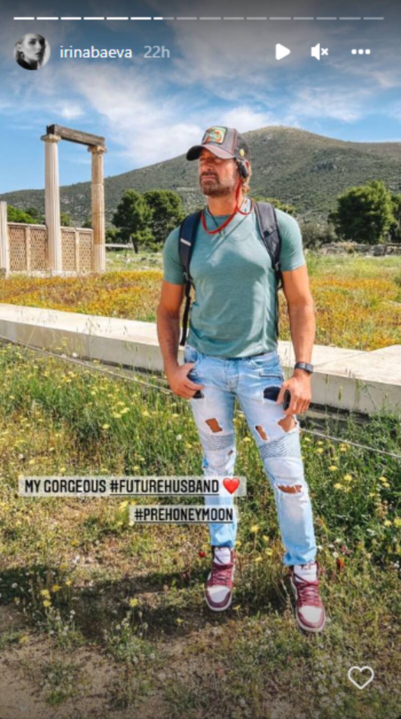 Gabriel Soto en crucero con Irina - Créditos: Instagram