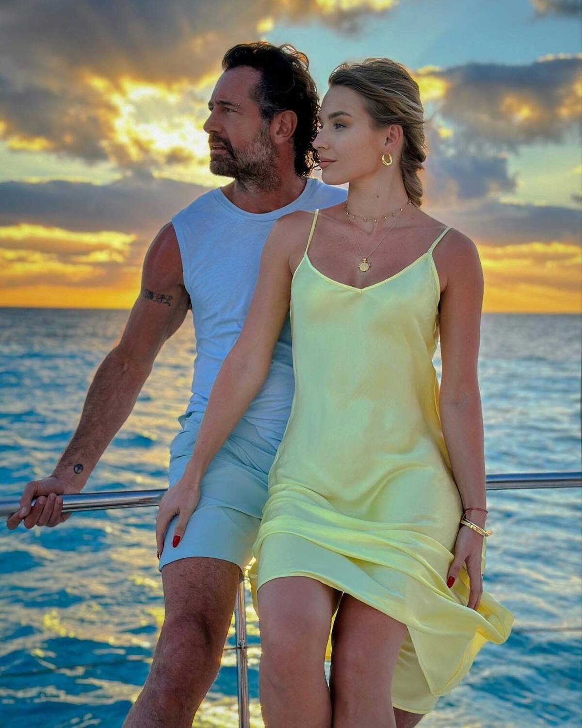 Gabriel Soto y Sara Corrales sí están viviendo un romance, asegura Laura Zapata - Créditos: Instagram