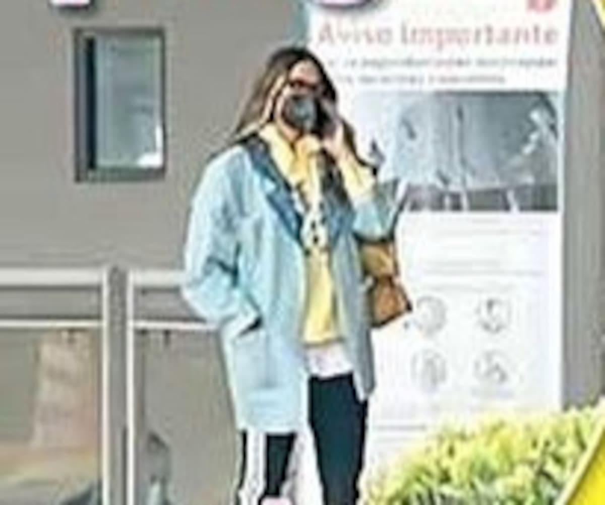 Galilea Montijo es captada saliendo del hospital - Créditos: TV Notas