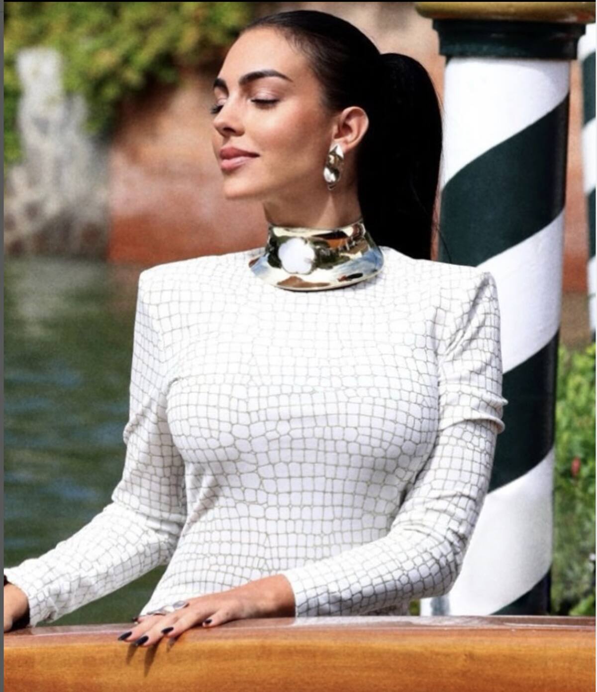 Georgina Rodríguez derrocha elegancia y sensualidad en el Festival de Cine de Venecia - Créditos: Instagram