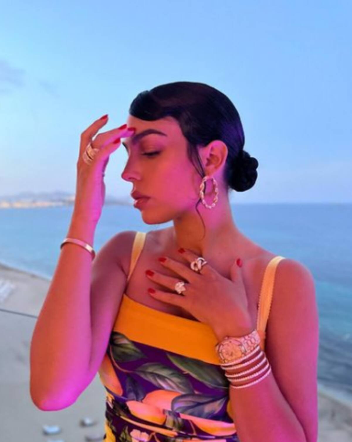 Georgina Rodríguez exterioriza tierno momento de madre e hija - Créditos: Instagram