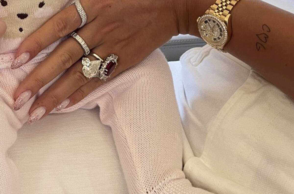 Georgina Rodríguez lleva al extremo su amor por Cristiano Ronaldo y presume sus impresionantes joyas