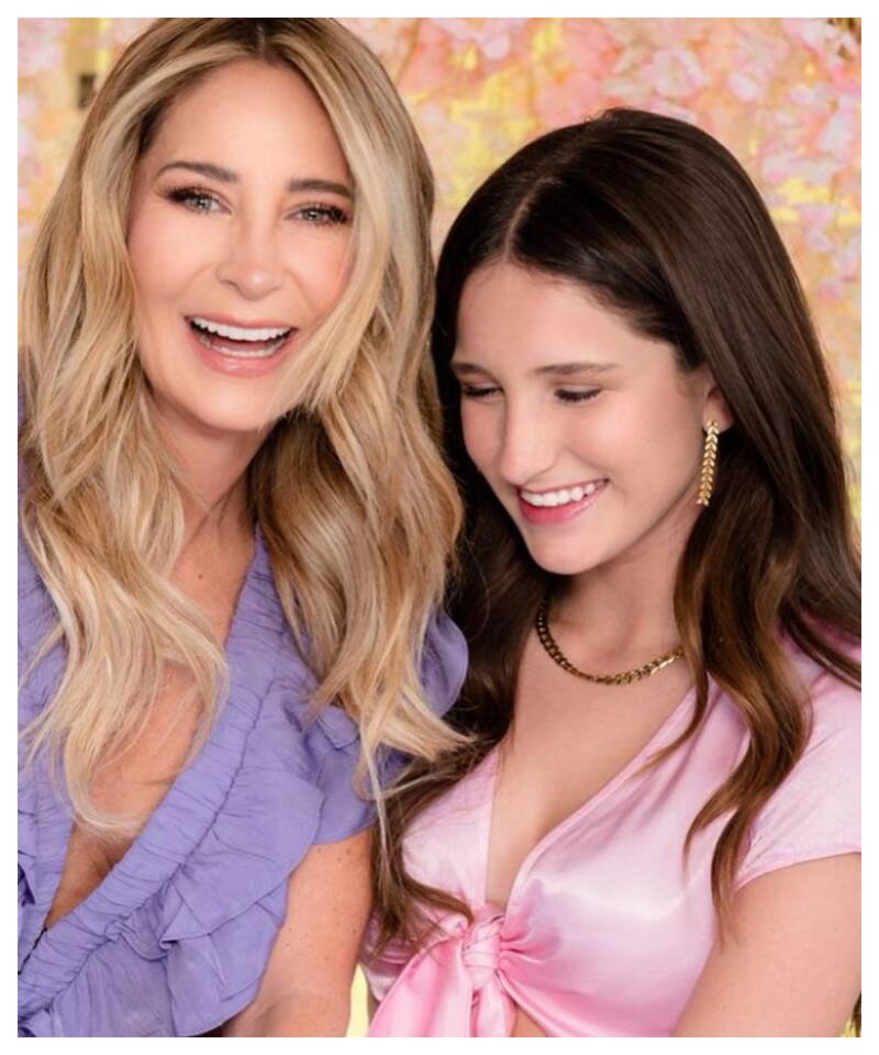 Geraldine Bazán con su hija mayor, Elissa, han aparecido juntas en varias producciones fotográficas. La adolescente admite que su madre es su mejor ejemplo.