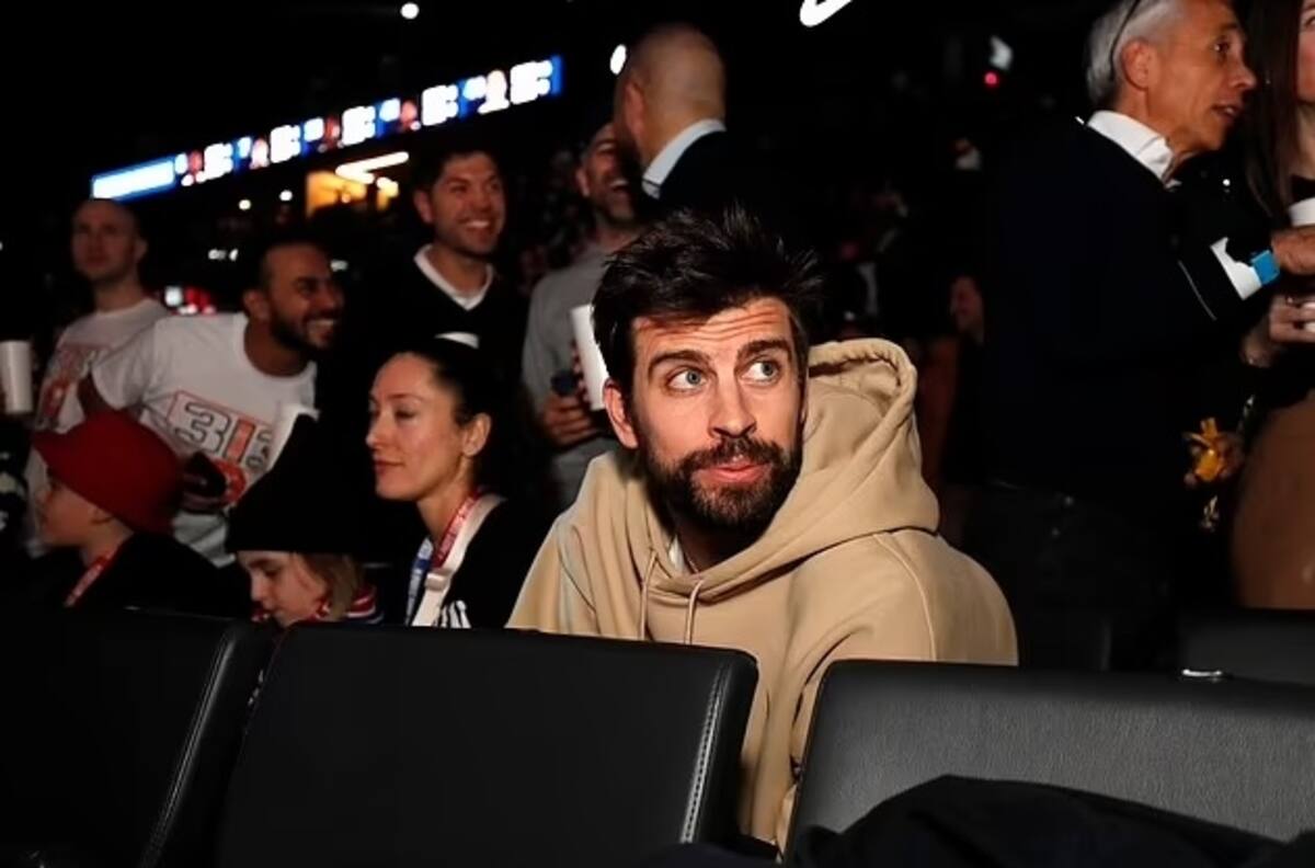 ¡Trágame tierra! Piqué vive bochorno cuando en un estadio entonan en su cara la canción de Shakira