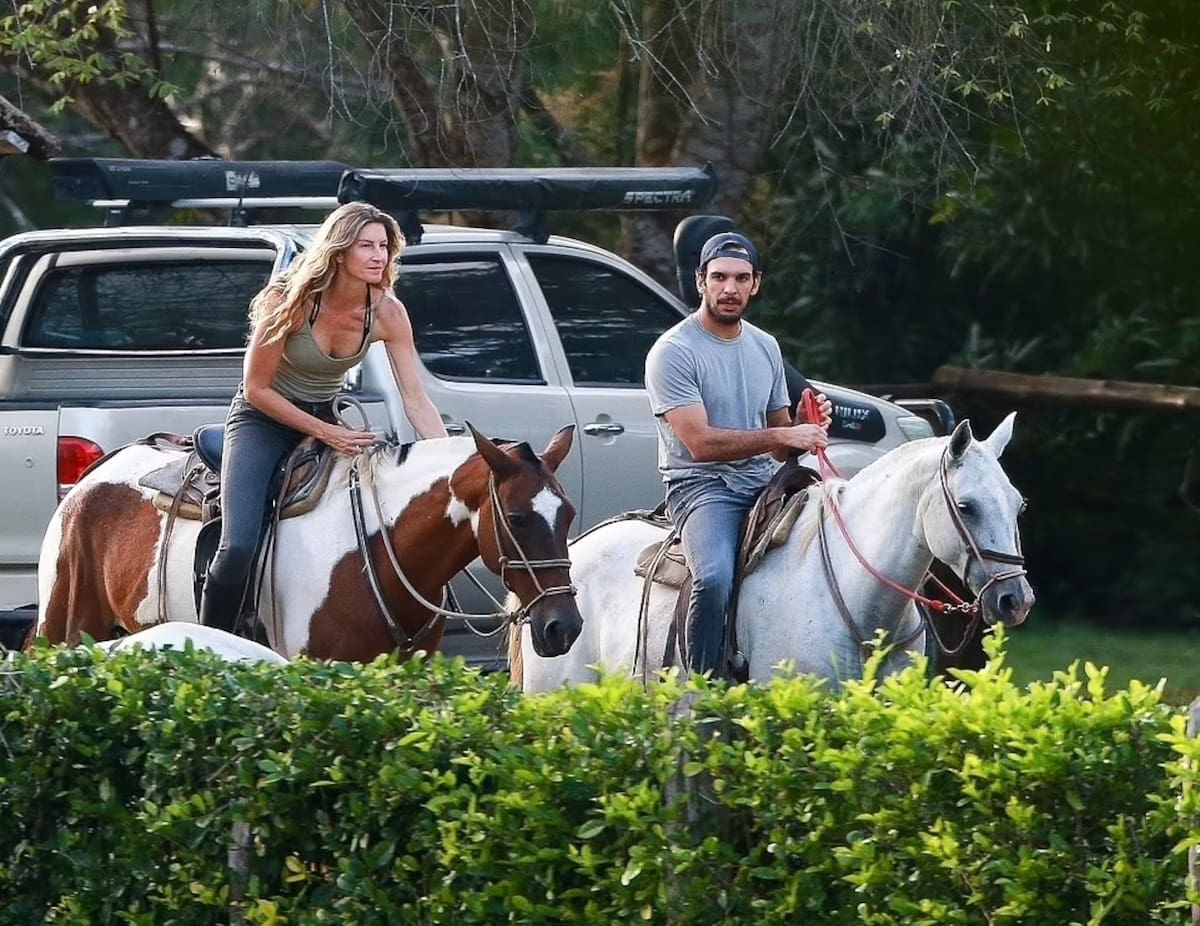 Gisele Bündchen y Joaquim Valente estuvieron juntos en Costa Rica. - Créditos: Daily Mail