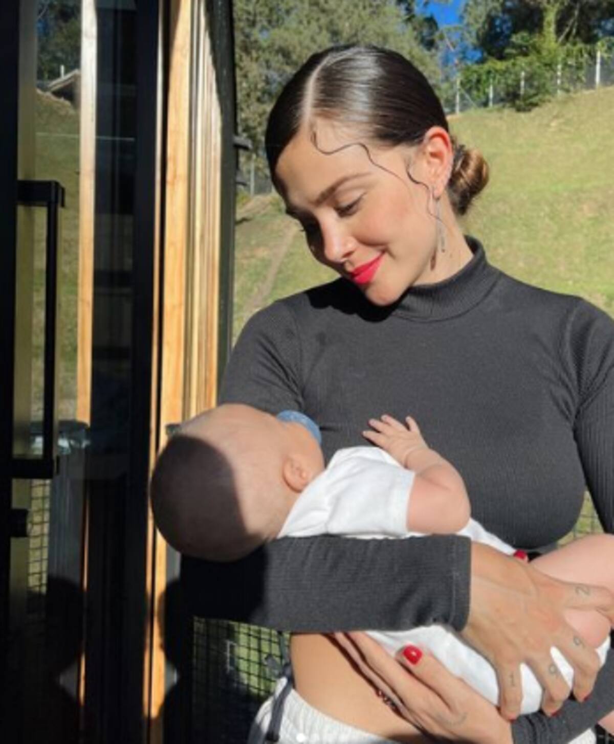 Greeicy enternece las redes sociales al mostrar como entretiene a su bebé - Créditos: Instagram