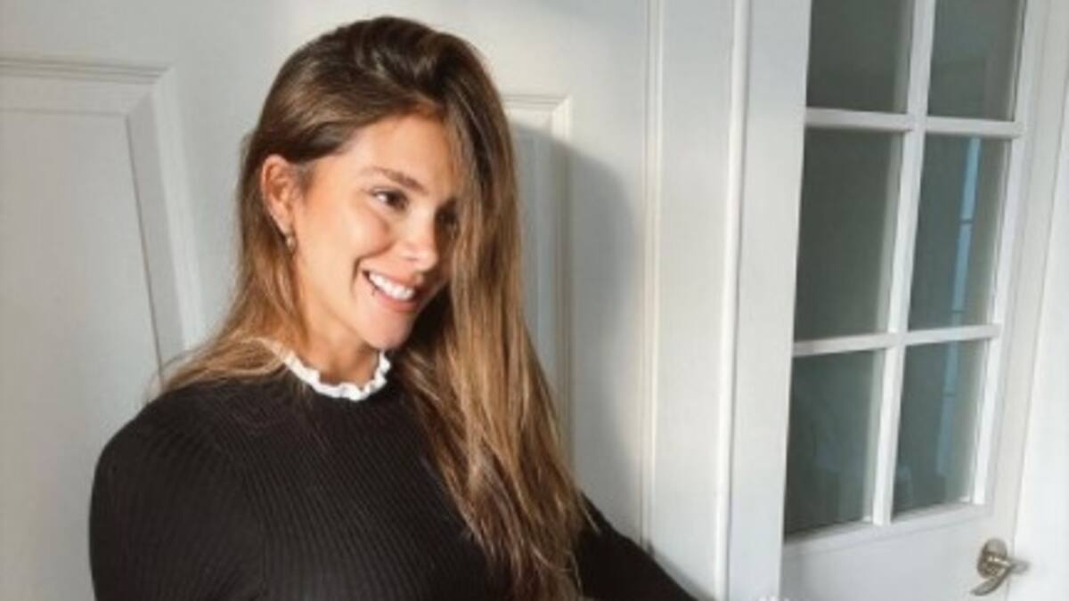 Greeicy y su bebé no aguantan y se ponen a bailar dulcemente