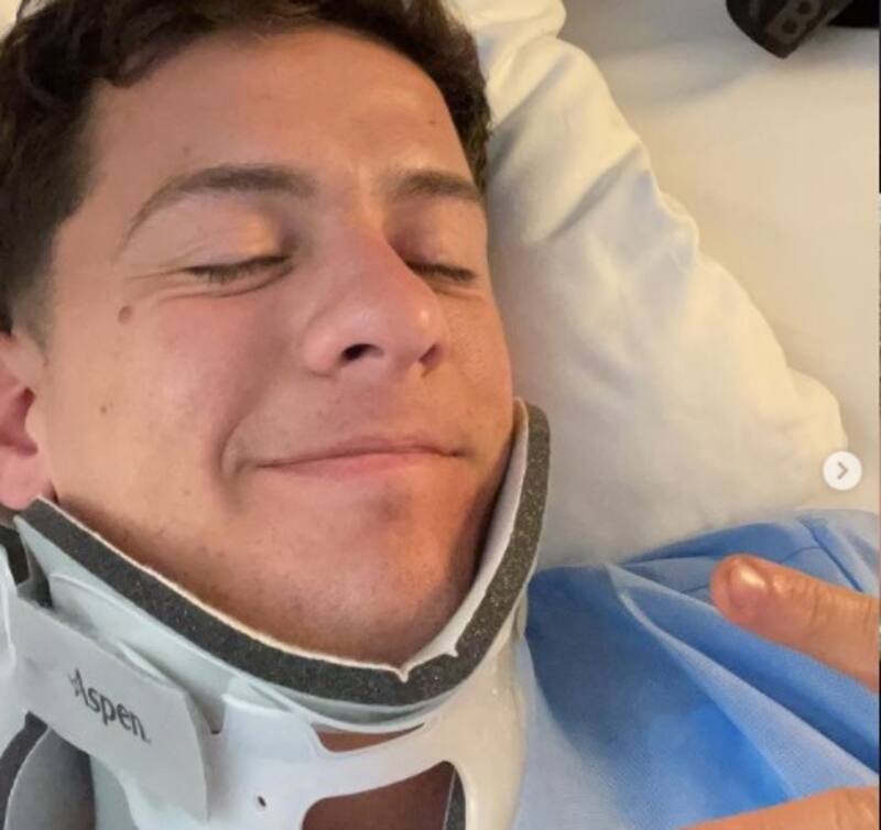 Guaynaa se resigna por la herida que le quedará para siempre después de su accidente - Créditos: Instagram