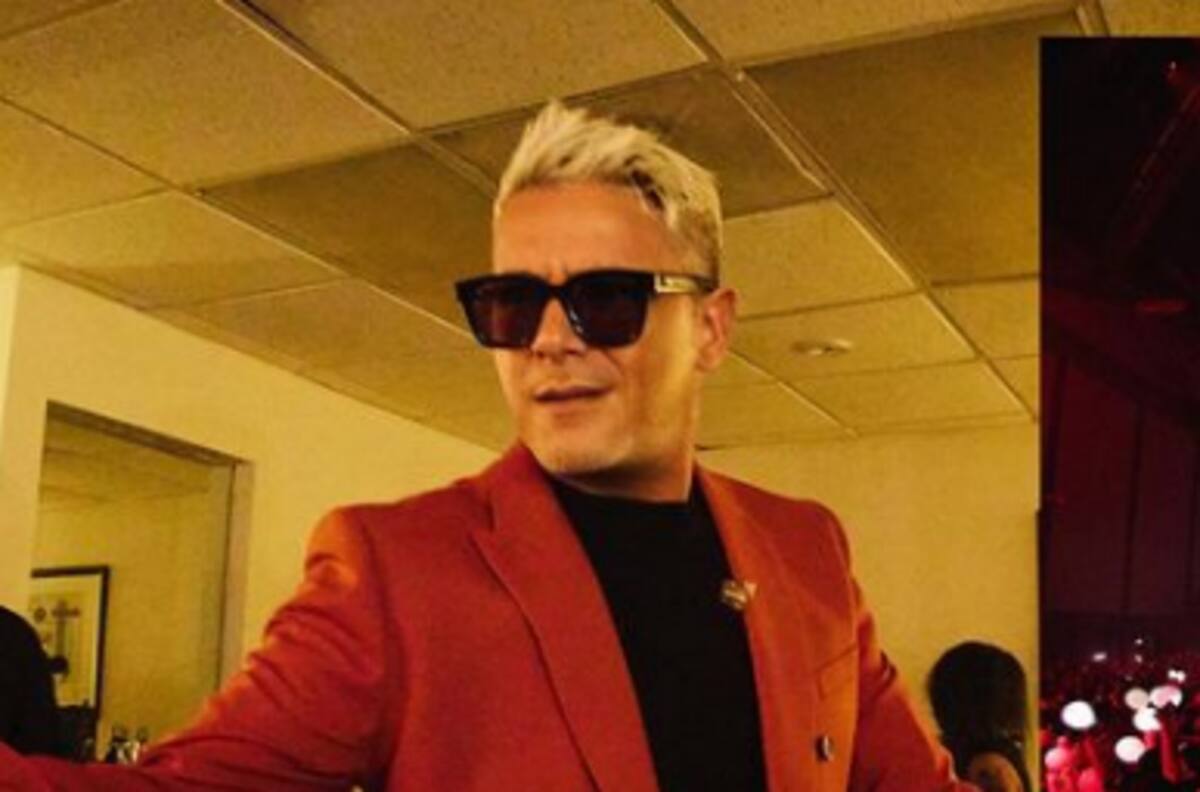 Alejandro Sanz desploma a su guitarrista en pleno concierto pero el cantante no detiene su show