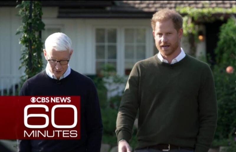 Harry acusó de traición a la familia real. - Créditos: CBS News