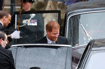 El príncipe Harry llegó a tiempo al cumpleaños de Archie: estuvo 28 horas en Londres