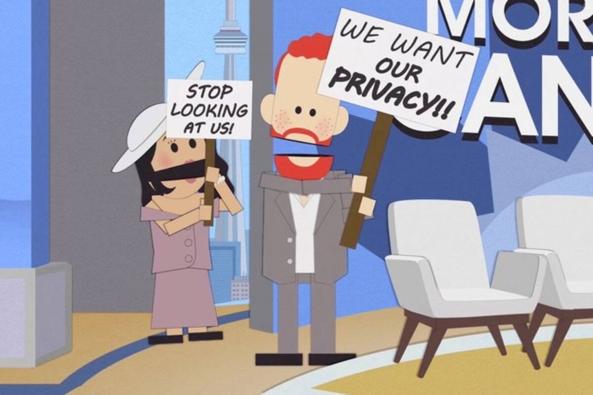 Harry y Meghan buscan acciones legales contra South Park - Créditos: Twitter
