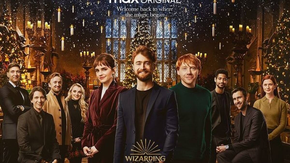 HBO lanza el póster oficial del reencuentro de Harry Potter con Emma, Daniel y Rupert