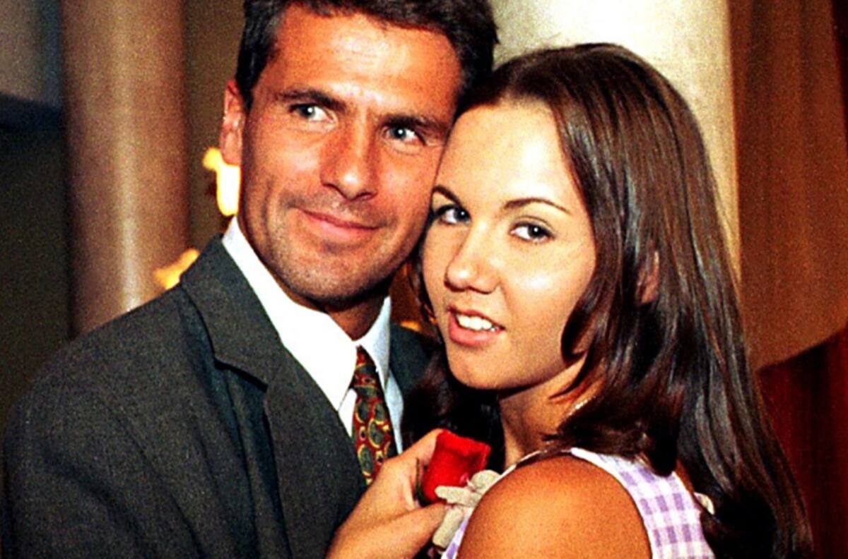 Ex de Michelle Vieth luce despreocupado por posible demanda de la actriz