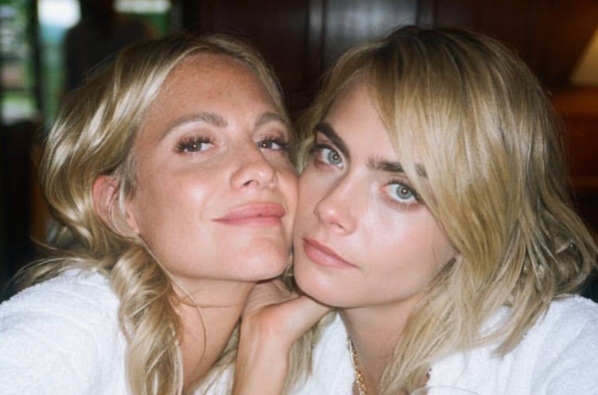 Hermana de Cara Delevingne acude a rescatar a modelo de turbulento estado