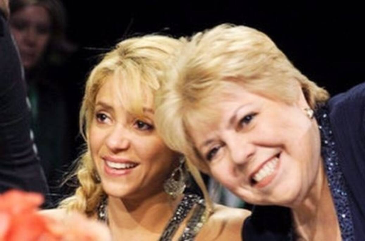 Madre de Shakira sufrió trombosis pero se salvó porque coágulo no alcanzó a llegar a su cerebro