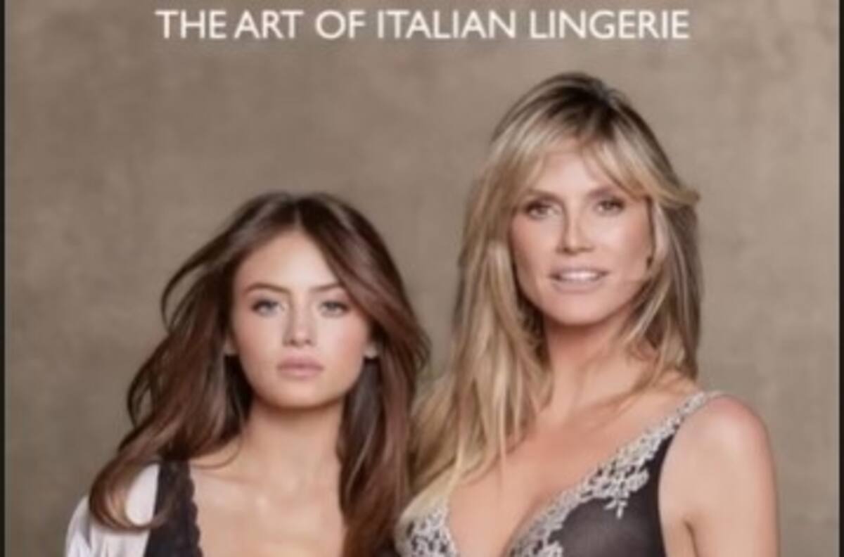 Hija de súper modelo Heidi Klum posa junto a su madre 37 años mayor y fans no saben a quién preferir