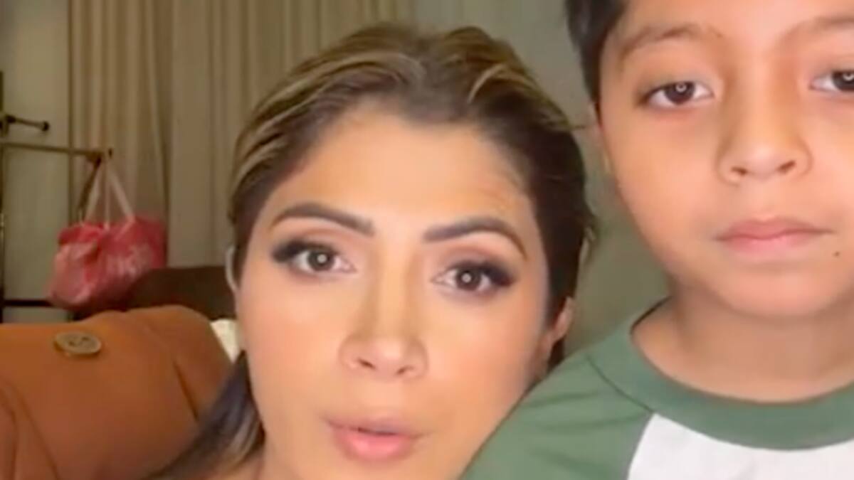 Kimberly Flores interna de emergencia al hijastro de Edwin Luna