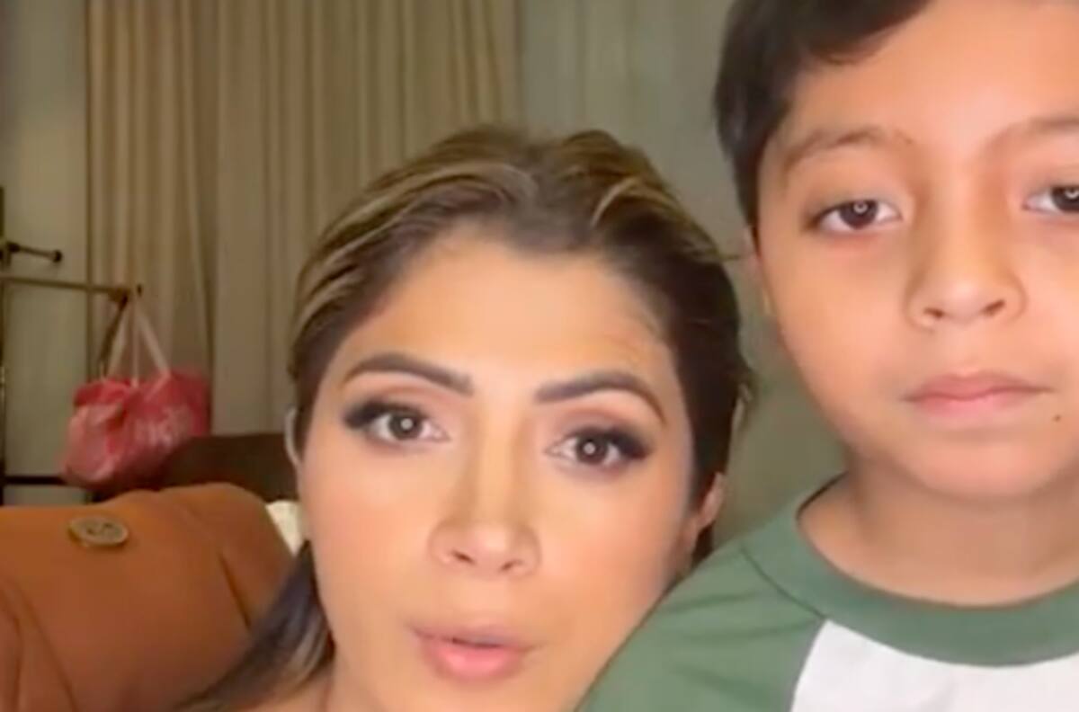 Kimberly Flores interna de emergencia al hijastro de Edwin Luna