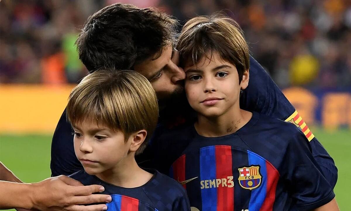 Hijos de Gerard Piqué se niegan a que los visiten con la presencia de Clara Chía - Créditos: Instagram