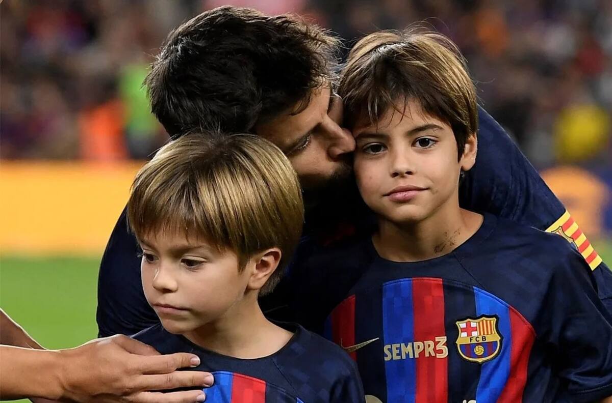 Por qué los hijos de Gerard Piqué se niegan a que los visite con Clara Chía
